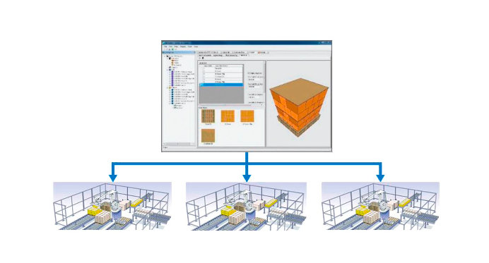 El robot YasakaWA PL80 y el software palletsolar mejoran la flexibilidad de producción en el almacén de Williams & Hubert 